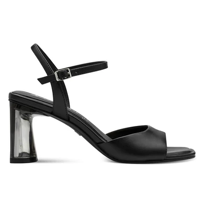 Tamaris szandál/black lea 003  fekete  211413_A