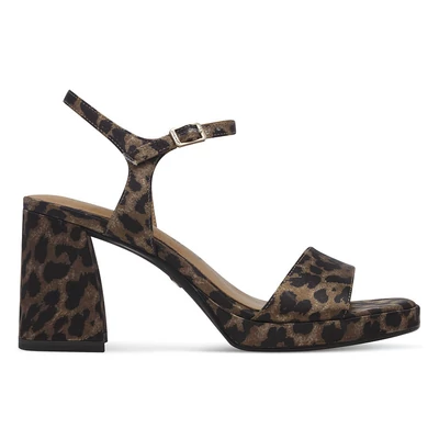 Tamaris szandál/leopard 360   barna  211419_A