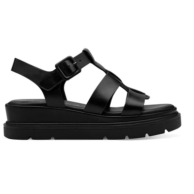Tamaris szandál/black 001   fekete  211455_A