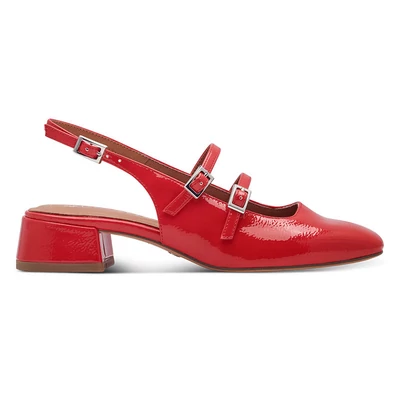 Tamaris sling/red pat 524  piros  211466_A