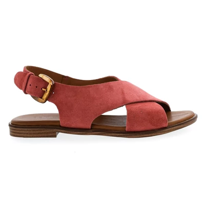 Donna Style női bőr szandál piros  211973_A