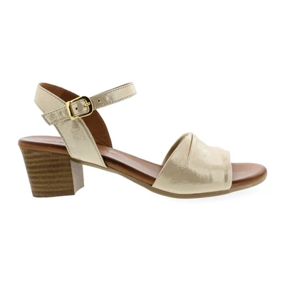 Donna Style női bőr szandál beige  212109_A