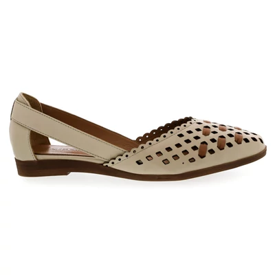 Sebastiano női bőr félcipő beige  212116_A