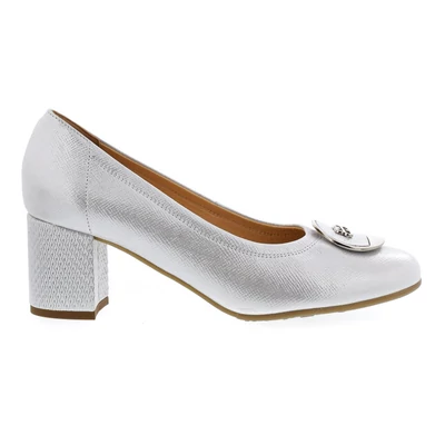 Bioeco női bőr pumps ezüst  212345_A
