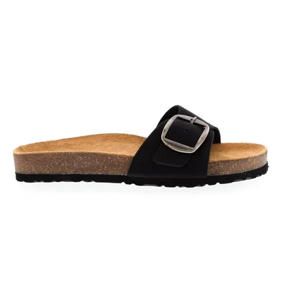 Sebastiano női bőr comfort papucs fekete  212355_A