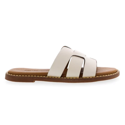 Sebastiano női bőr papucs beige  212362_A