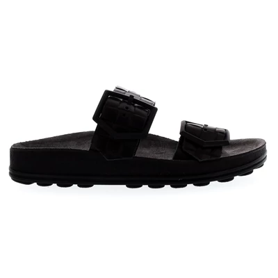 Fantasy Sandals női bőr papucs fekete  212397_A