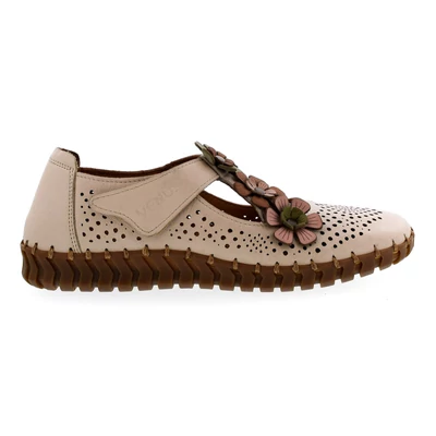 Venus női bőr félcipő  beige  212942_A