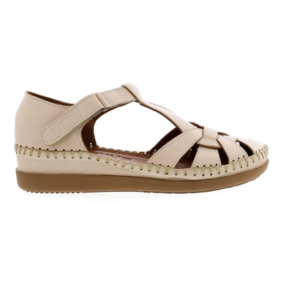 Venus női bőr nyitott félcipő beige  212947_A