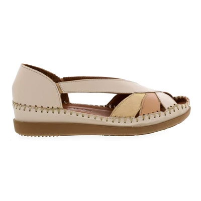 Venus női bőr szandál beige  212956_A