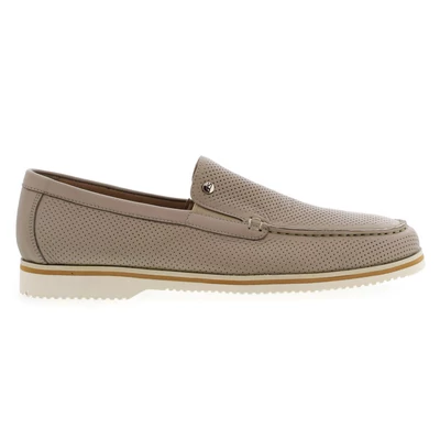 United Shoes bőr mokaszin beige  213059_A
