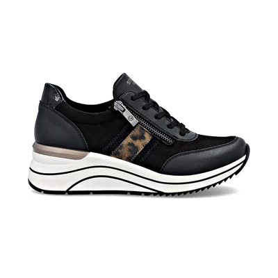 Remonte sportcipő/schwarz-braun fekete  213666_A