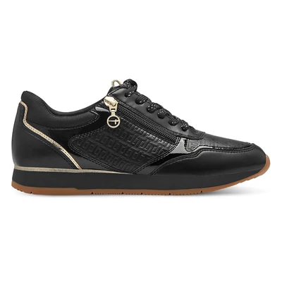 Tamaris sportcipő/black co 098  fekete  214025_A