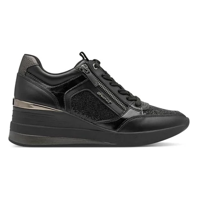 Tamaris sportcipő/black co 098 fekete  214030_A