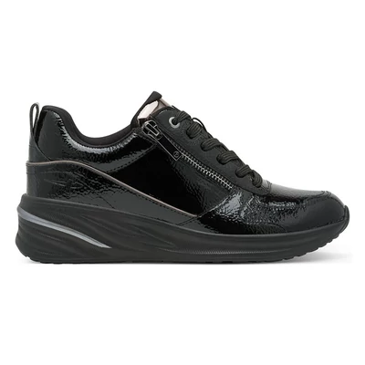 Tamaris sportcipő/black pat 018   fekete  214071_A