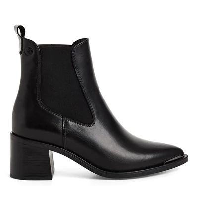 Tamaris bokacsizma/black lea 003   fekete 36.0 214085_A
