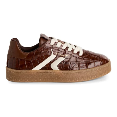 Tamaris sportcipő/brown croco 028  barna 40.0 214207_A