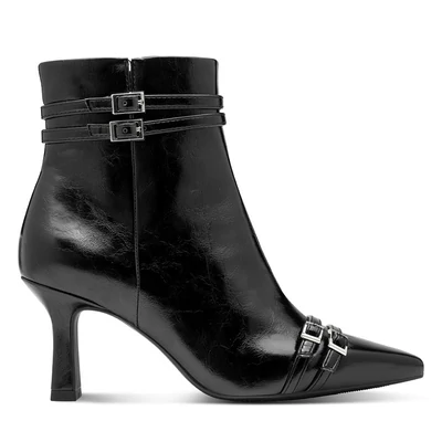 Tamaris bokacsizma/black 001  fekete  214280_A