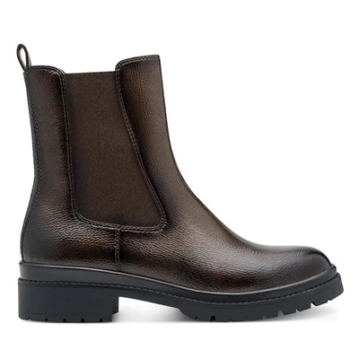 Tamaris bokacsizma/brown pat 359   barna  214340_A Tamaris bokacsizma/brown pat 359   barna  214340_A