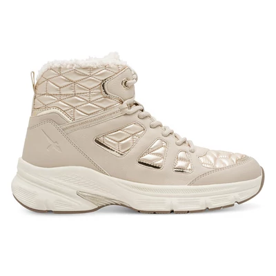 Tamaris bokacipő/ivory-gold 485   szürke  214367_A