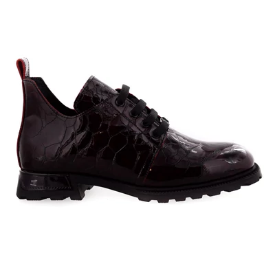 Sebastiano félcipő bordó  214814_A