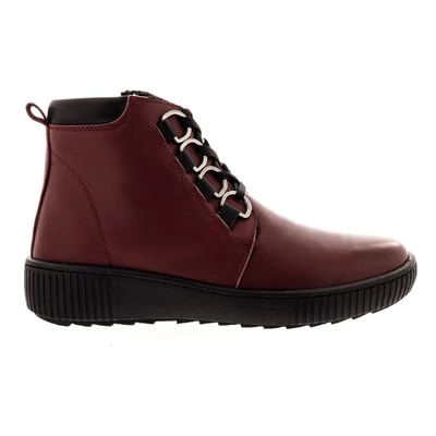 Sebastiano bokacipő bordó  215315_A