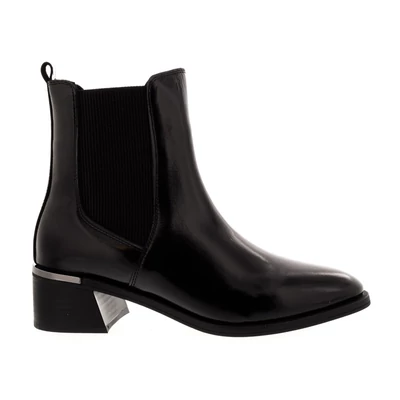 Albini bokacsizma fekete lakk  215483_A