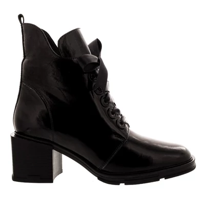 Sebastiano fűzős lakk bokacipő fekete lakk 40.0 215752_A