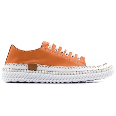 Sebastiano tornacipő/ white-orange narancssárga  218169_A