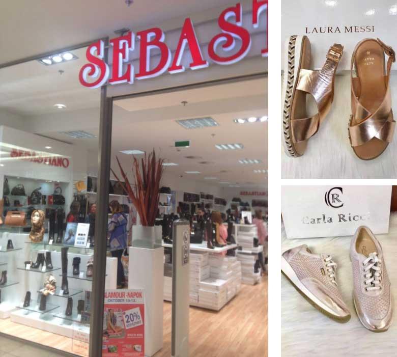 Seabstiano cipőboltok